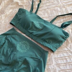 Gymshark Teal Lifting Club Set